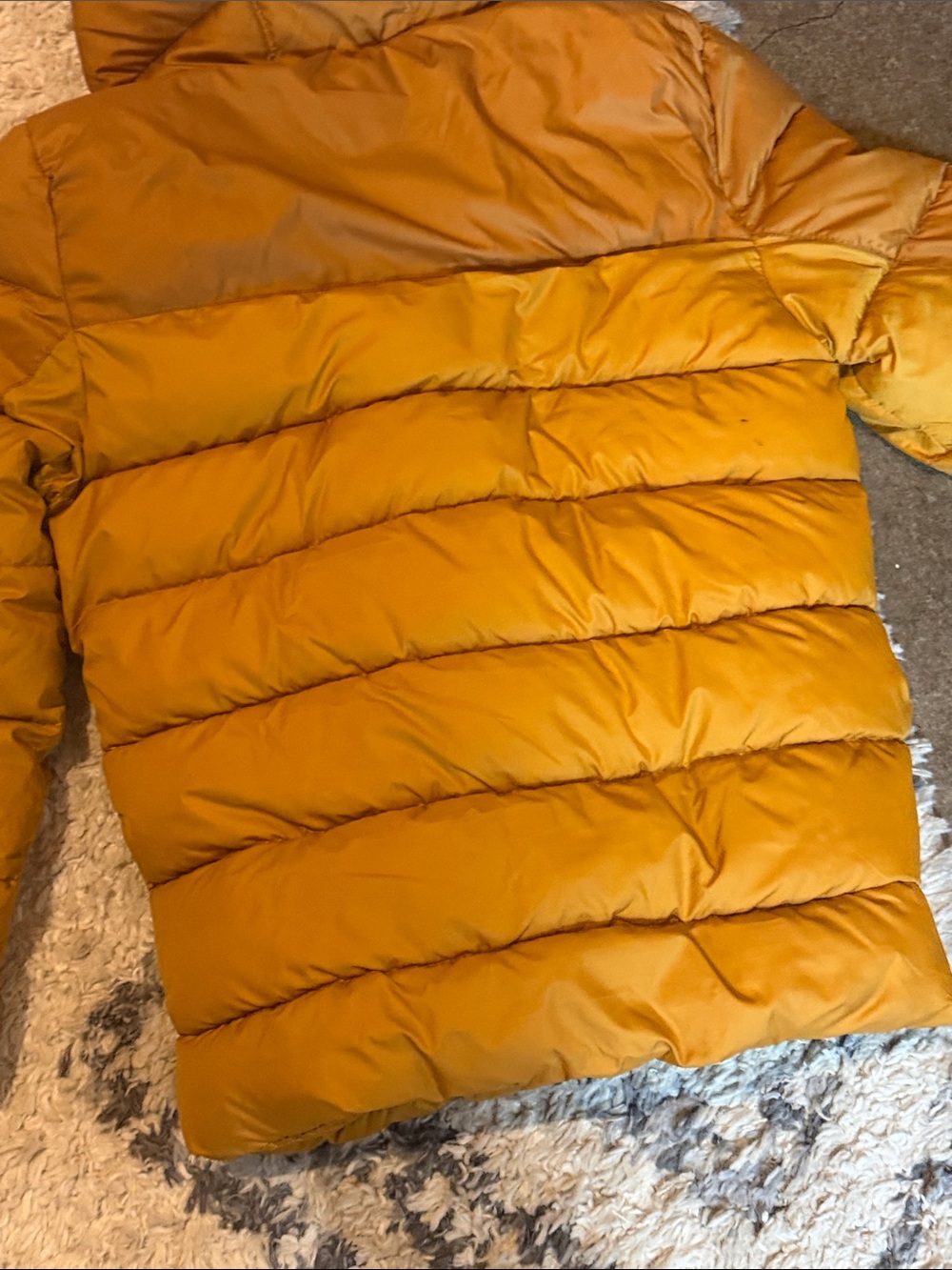ZARA BOYS collection ~ Kids ~ Hooded Puffer Jacket ~ Mustard ~ 13/14 - Picture 8 of 16